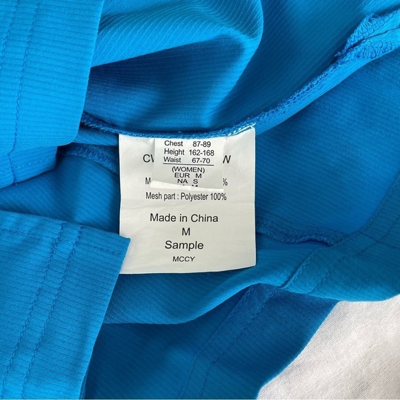 Shimano SMALL Women Wicktex Blue Cycling Top Snap Button Closure Short Sleeve - Picture 7 of 8